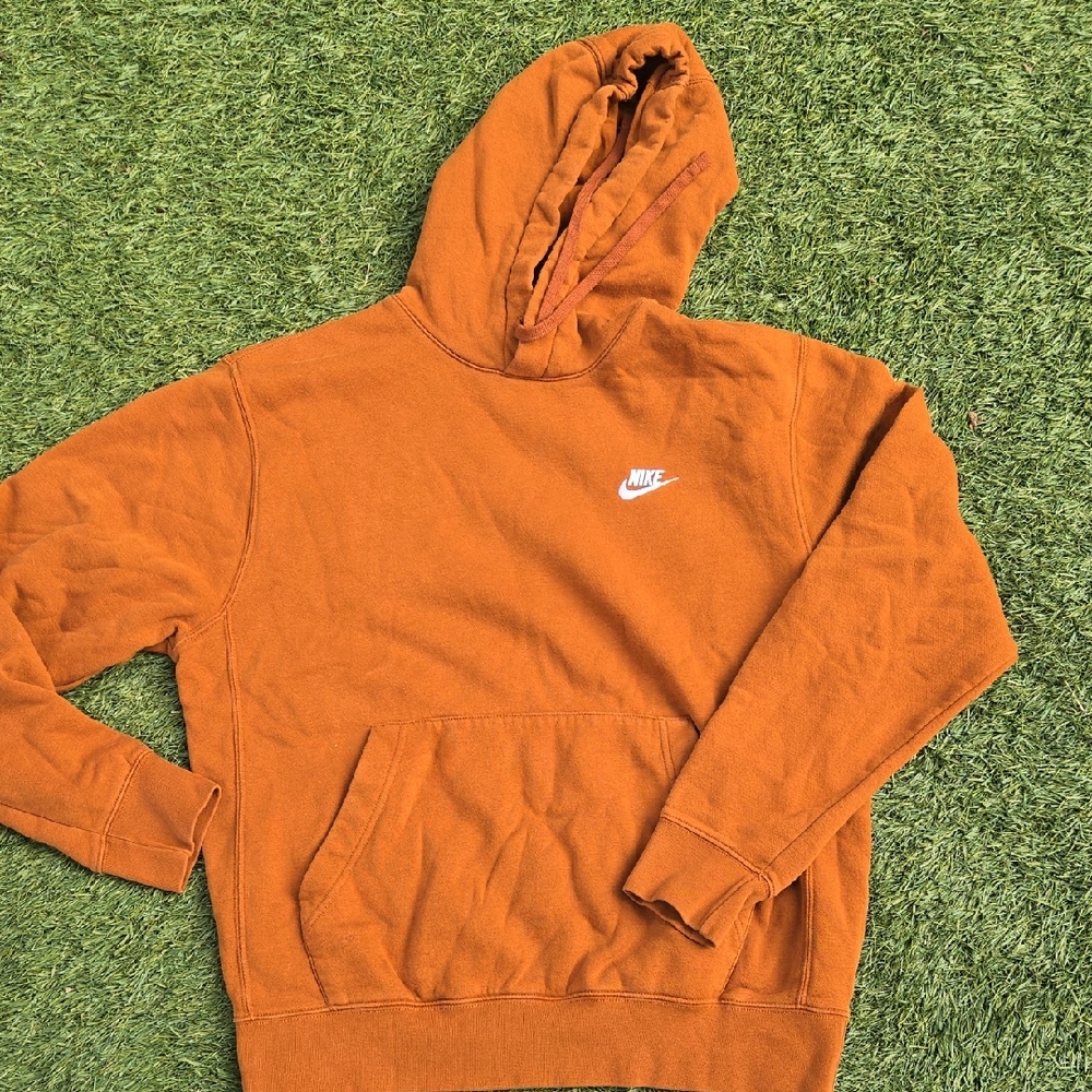 Nike Men's Burnt Orange Hoodie